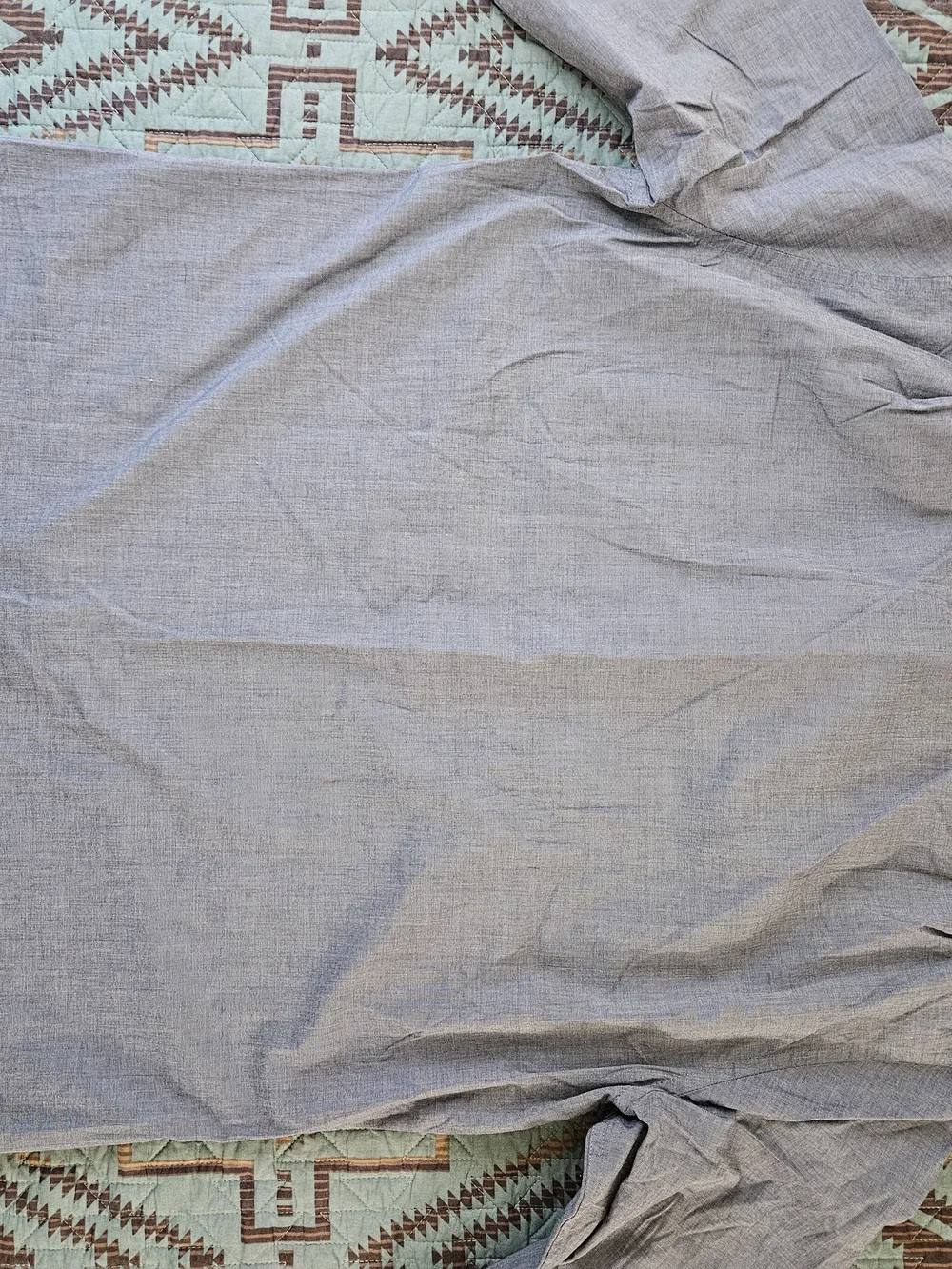 J. Crew Men's Light Blue Button-Down Shirt